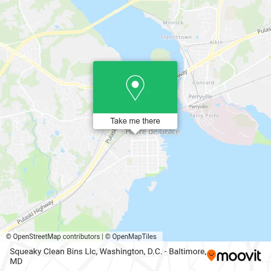 Squeaky Clean Bins Llc map