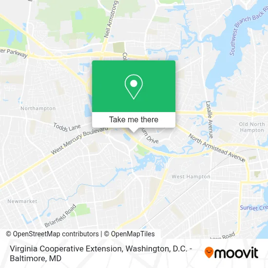 Virginia Cooperative Extension map