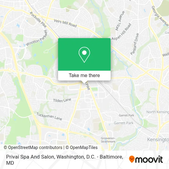 Privai Spa And Salon map