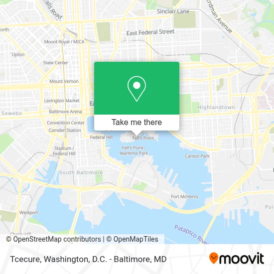 Tcecure map