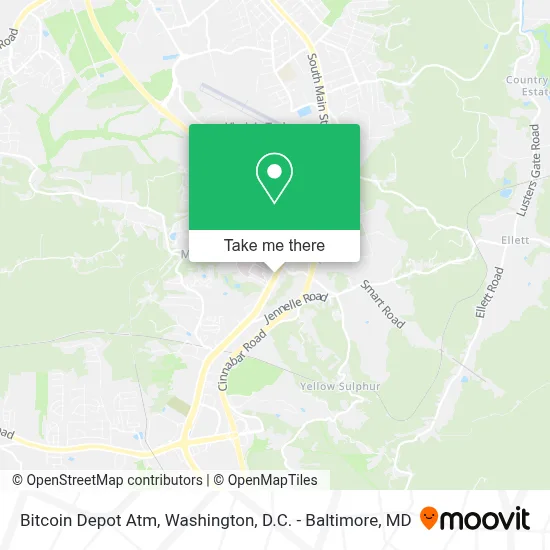 Bitcoin Depot Atm map