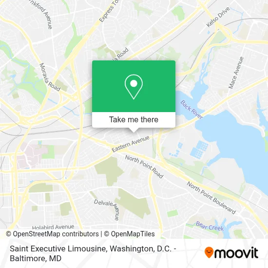 Saint Executive Limousine map