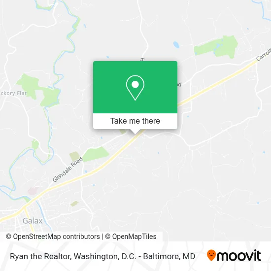 Ryan the Realtor map
