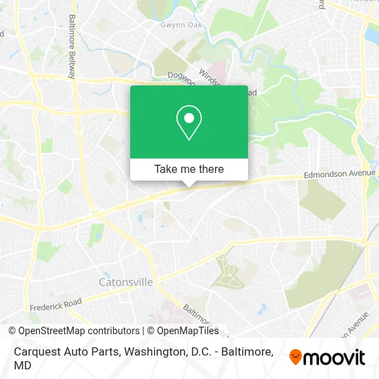 Carquest Auto Parts map