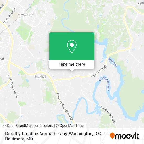 Dorothy Prentice Aromatherapy map