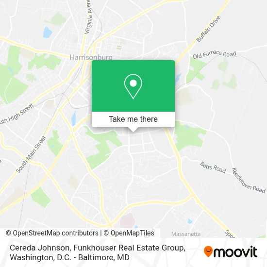 Cereda Johnson, Funkhouser Real Estate Group map