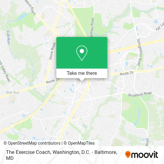 The Exercise Coach map