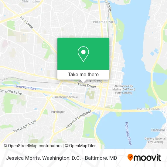 Jessica Morris map