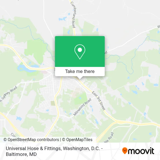 Universal Hose & Fittings map