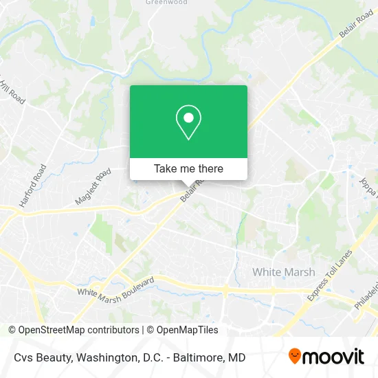 Cvs Beauty map
