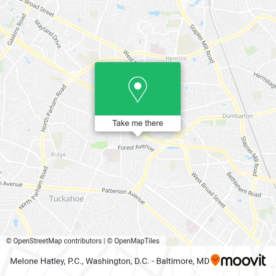 Melone Hatley, P.C. map