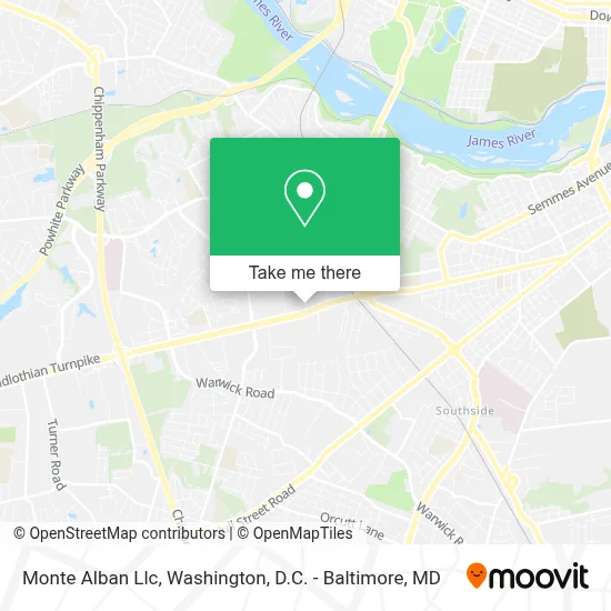 Monte Alban Llc map