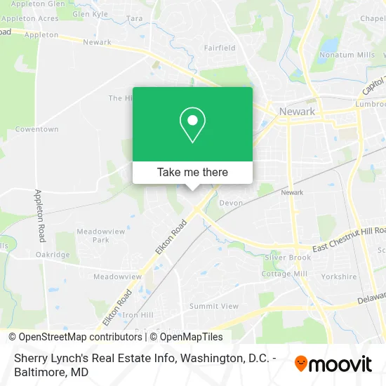 Sherry Lynch's Real Estate Info map