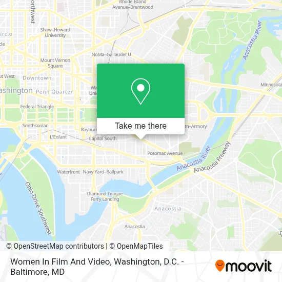 Women In Film And Video map