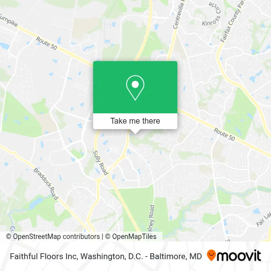Faithful Floors Inc map