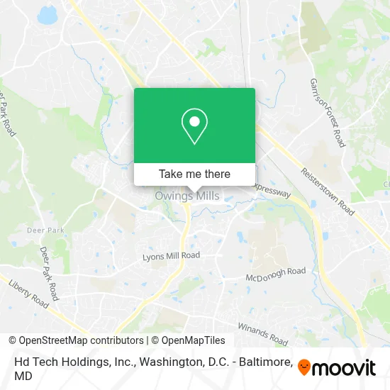 Hd Tech Holdings, Inc. map