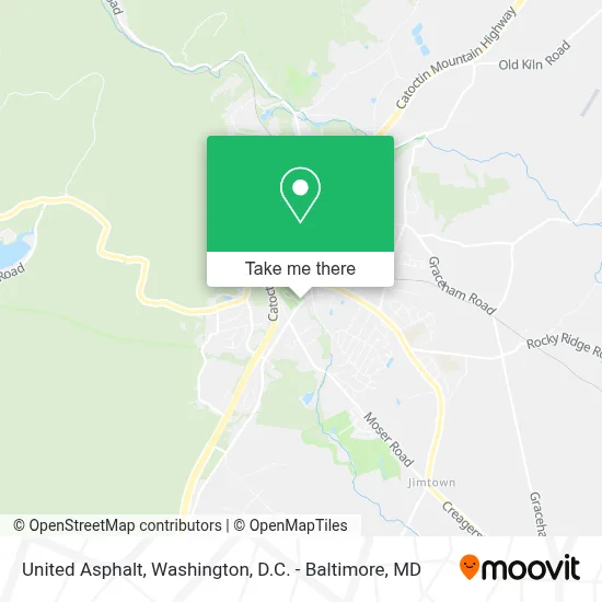 United Asphalt map