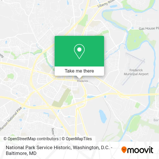 National Park Service Historic map