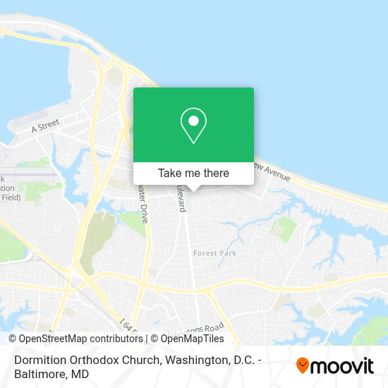 Dormition Orthodox Church map