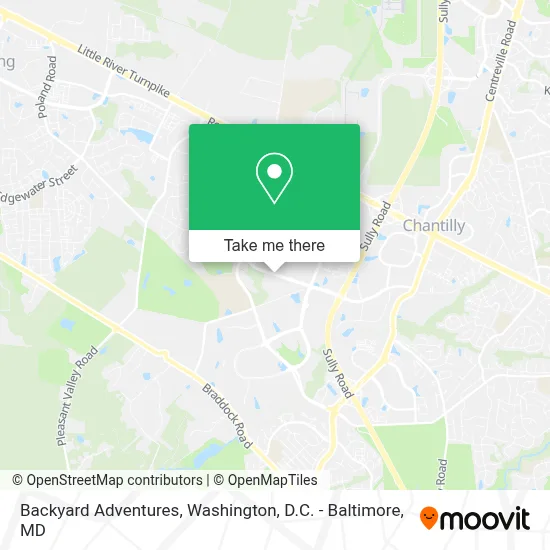 Backyard Adventures map
