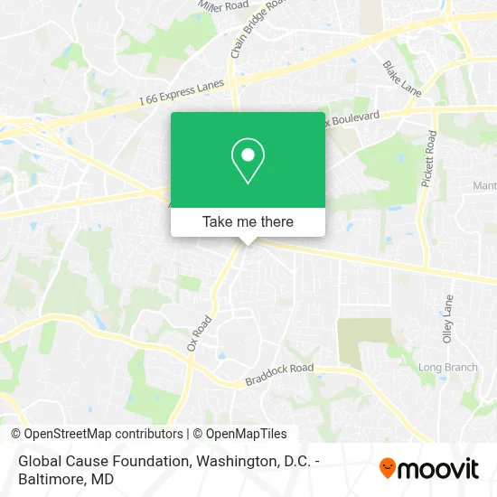 Global Cause Foundation map