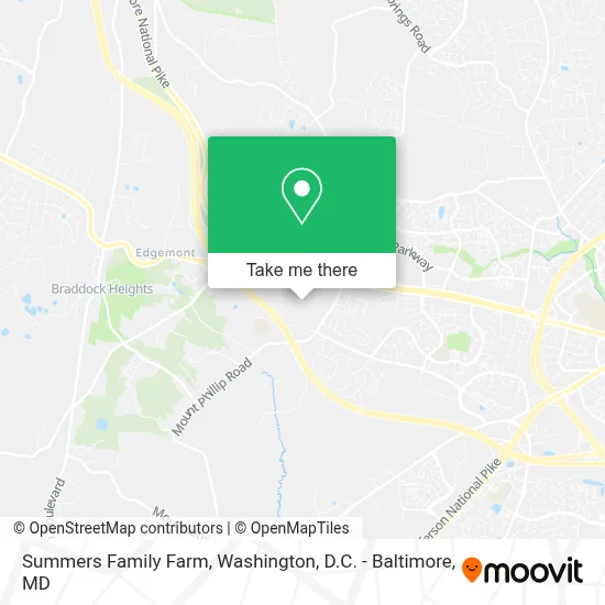 Summers Family Farm map