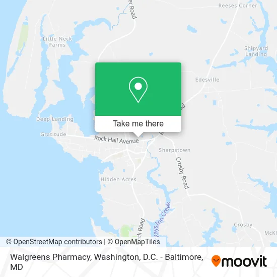 Walgreens Pharmacy map