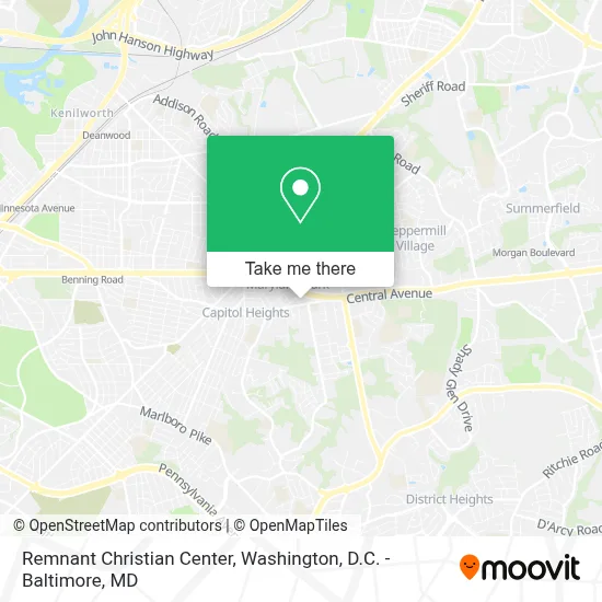 Remnant Christian Center map