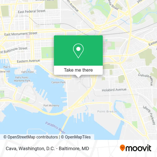 Cava map