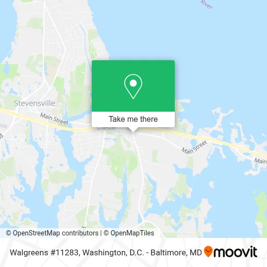 Walgreens #11283 map