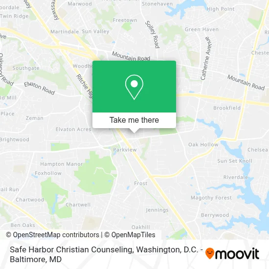 Safe Harbor Christian Counseling map