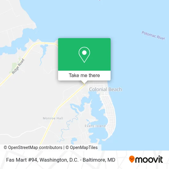 Fas Mart #94 map