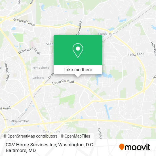 C&V Home Services Inc map