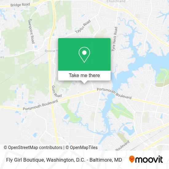 Fly Girl Boutique map