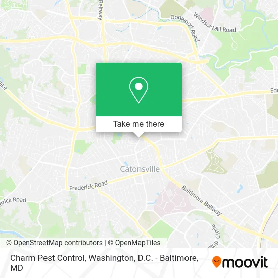 Charm Pest Control map