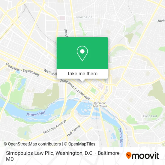 Simopoulos Law Pllc map