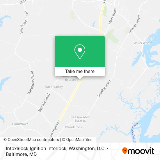 Intoxalock Ignition Interlock map
