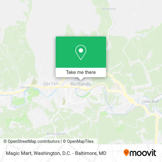 Magic Mart map