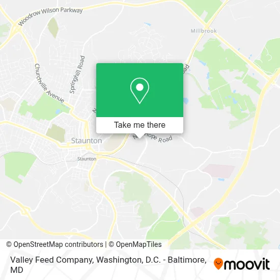 Valley Feed Company map