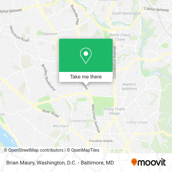 Brian Maury map