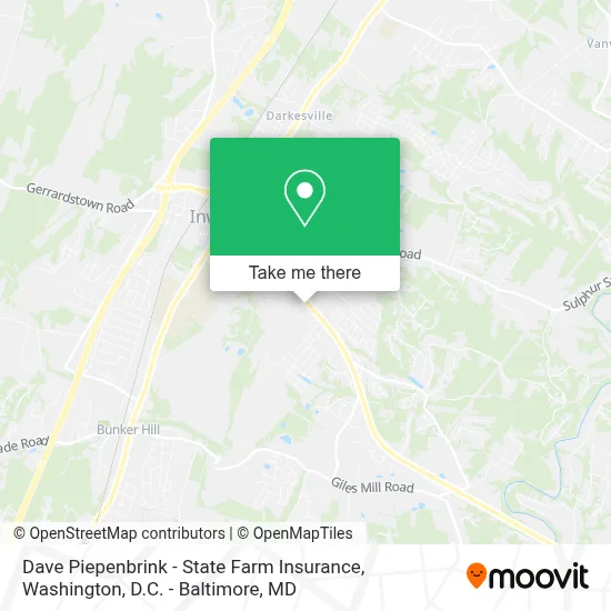 Dave Piepenbrink - State Farm Insurance map