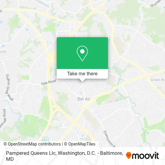 Pampered Queens Llc map