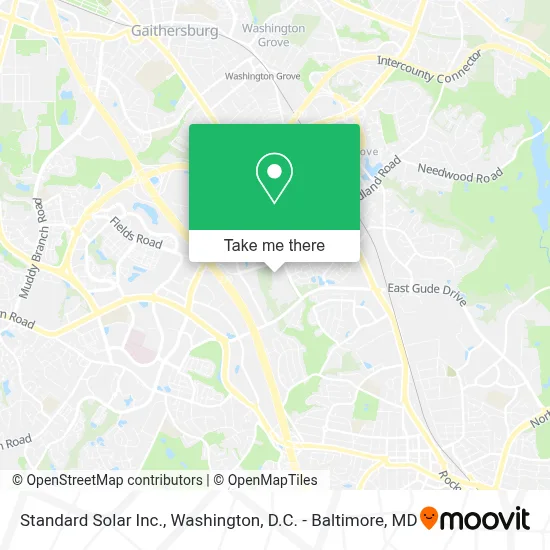 Standard Solar Inc. map