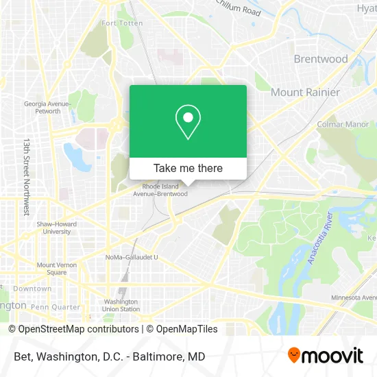 Bet map