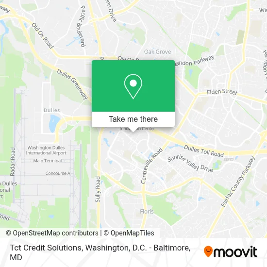 Tct Credit Solutions map