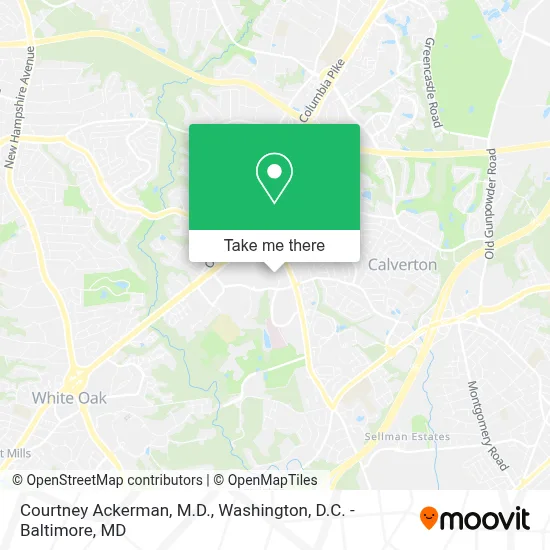 Courtney Ackerman, M.D. map