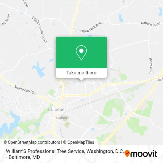 William’S  Professional Tree  Service map