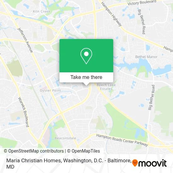 Maria Christian Homes map