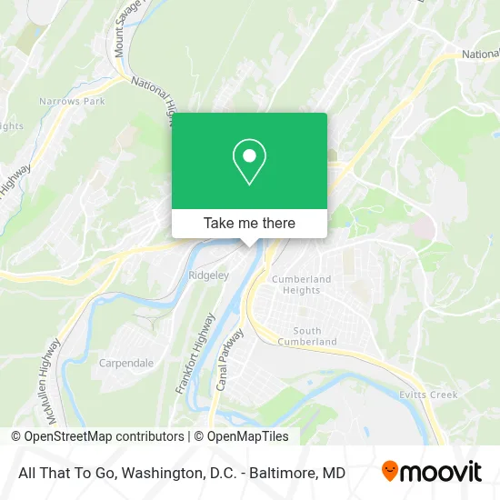All That To Go map