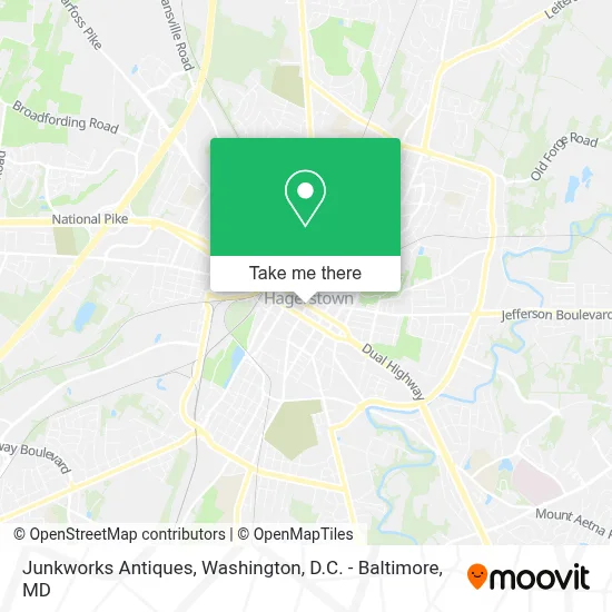 Junkworks Antiques map